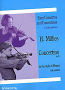 CONCERTINO IN D MAJOR IN THE STYLE OF MOZART cover